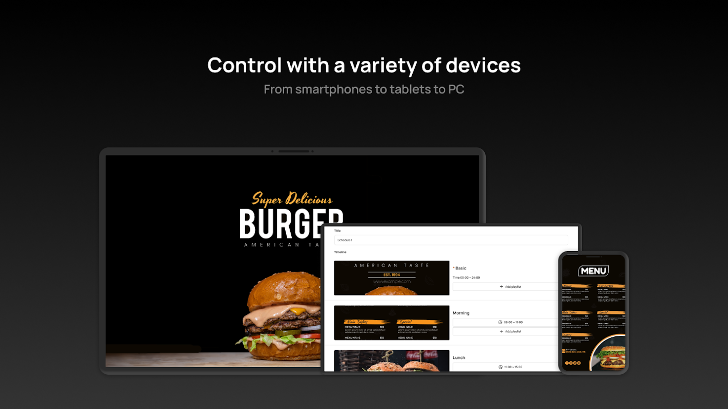 MenuBoss TV web screenshot 6